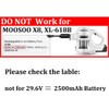 26V Vacuum Charger Compatible with MOOSOO M X6 XL618 XL-618A