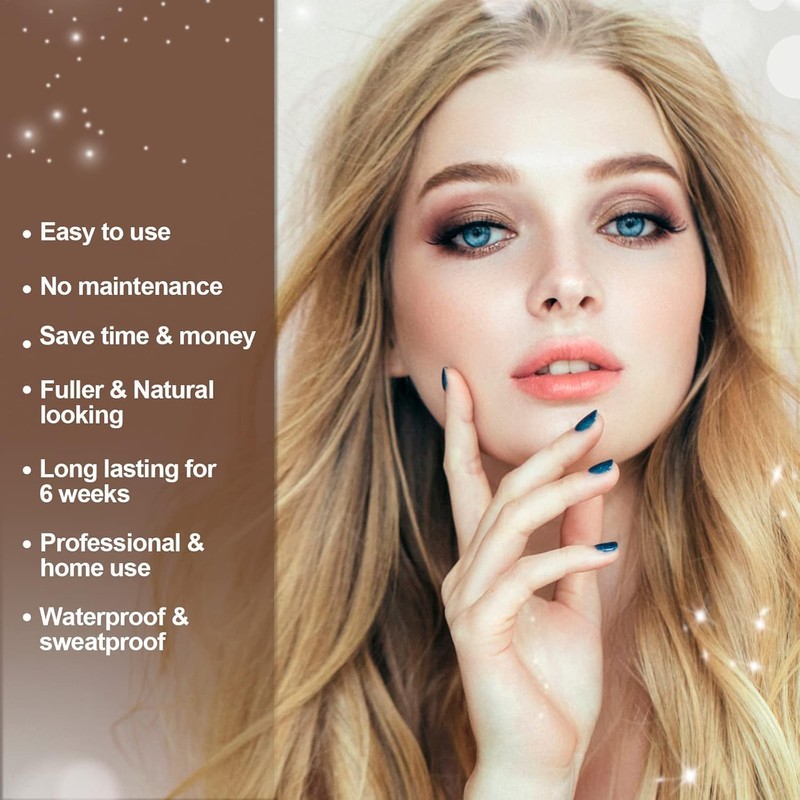 Eyelash & Eyebrow Kit, 2-In-1 Professional Lash & Brow Color