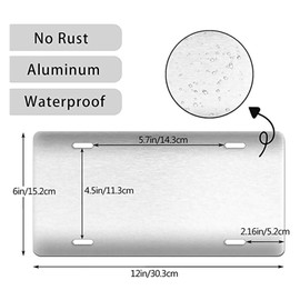 Ukraine Decorative Front License Plate Car Plate 12x6 inch (Ukrainian)