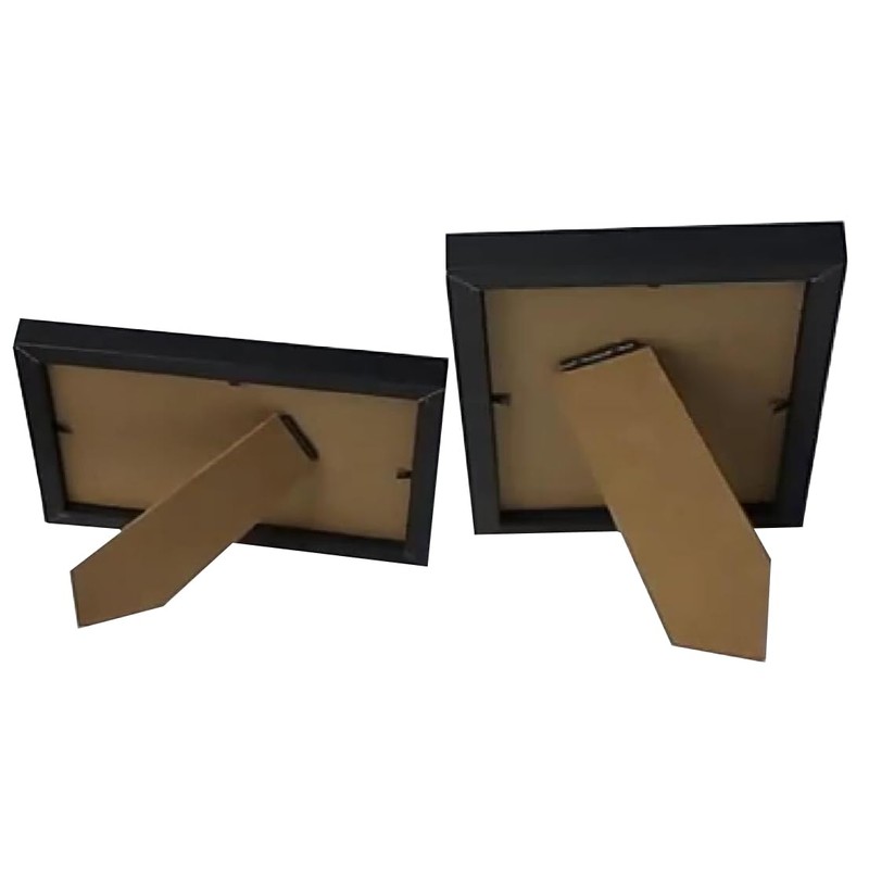 marysgift 4x6 Picture Frames Wooden Frame with Mount Poster Frame