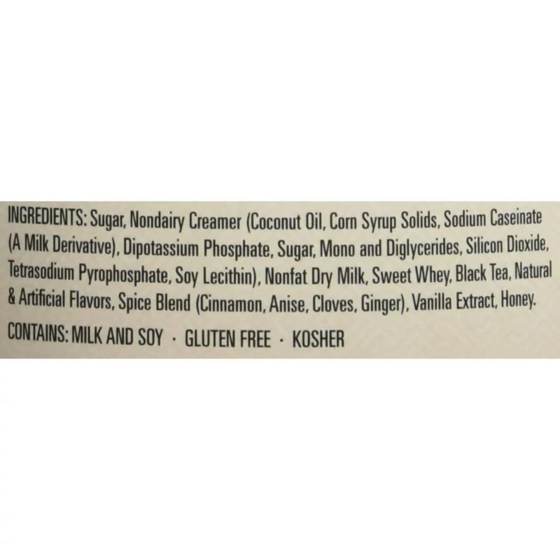 Pacific Chai Instant Powdered Chai Mix, Vanilla Chai Flavor, 48