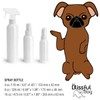 The Blissful Dog DEOSPRY-16OZ Simply Fresh Deodorizing Spray, 16 oz.