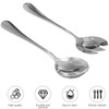 Pack of 2 Salad Servers, Stainless Steel Salad Serving Set,