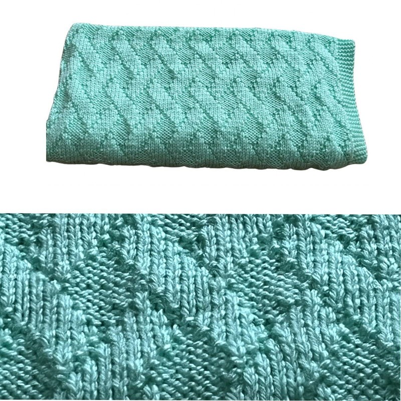 Peach Unicorn Designs Knitting Patterns for Baby Blankets x 2,