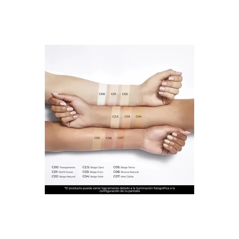 Sace Lady Base Maquillaje Polvo Compacto Matte Spf30+++ 9.5g C2.5