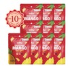 ONETANG Freeze-Dried Fruit Mango Chips, 10 Pack Single-Serve Pack, Non