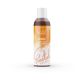 Fractal Colours FlowAir Airbrush Liquid Food Colouring 100ml Orange