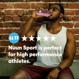 Nuun Sport Tabletas Electrolitos Cafeina Corredor Keto 40pzs                                                                                          