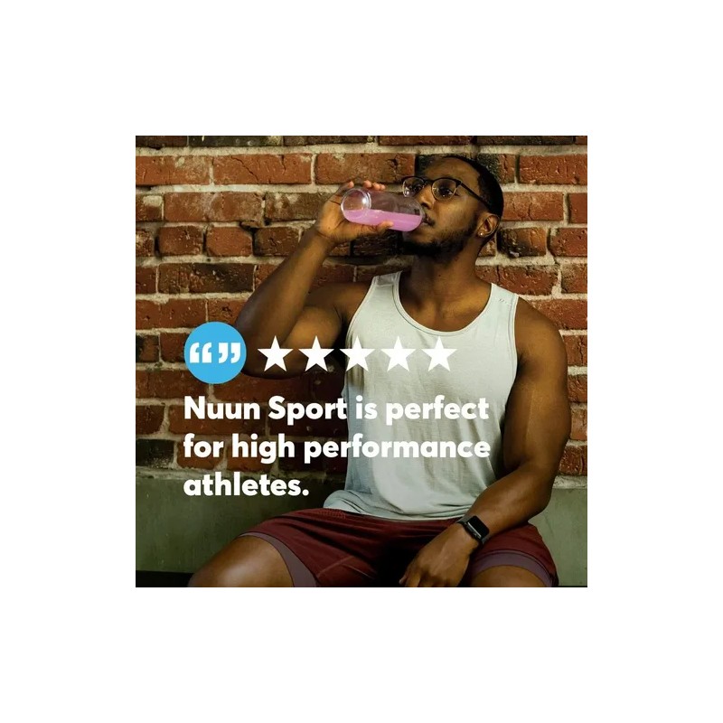 Nuun Sport Tabletas Electrolitos Cafeina Corredor Keto 40pzs