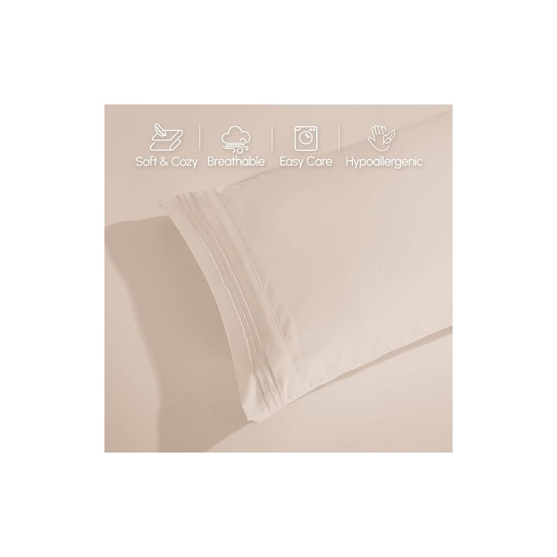 Elegant Comfort 1500 Thread Count Egyptian Quality 4-Piece Bed Sheet