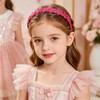10pcs Glitter Star Headbands for Girls Colorful Sparkle Hair Hoop