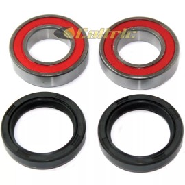 Caltric Front Wheel Ball Bearing And Seal Kit for Suzuki RM125 RM250 2001-2008