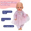 BABY born Vestitino rosa cipria – Abito per bambola con