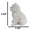 Ebros Sitting West Highland Terrier White Westie Puppy Dog Statue