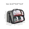 Remobia Hicol Baseball Hat Organizer Bag for 20-24 Caps, Large