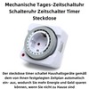 I17DS Mechanical Analogue Timer Socket Daily Timer Switch with 96