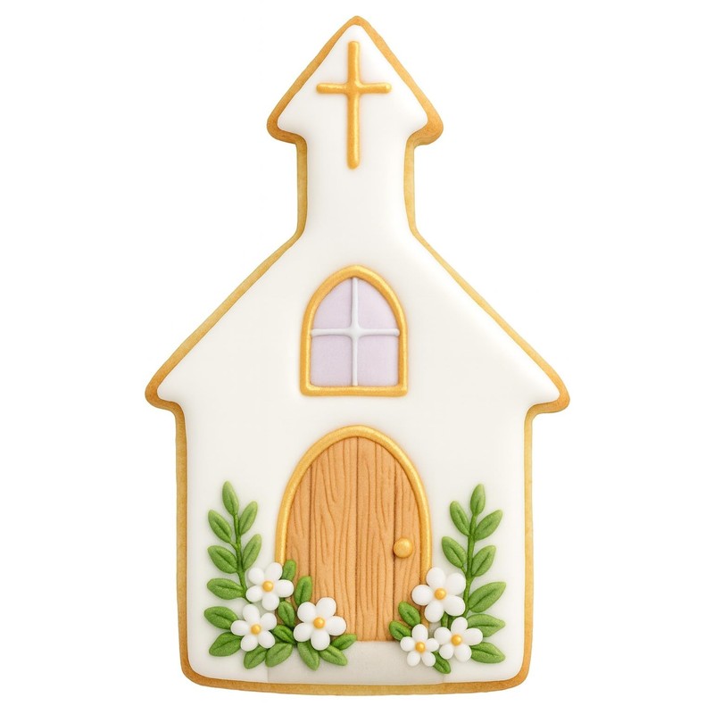 School House/Church 4 Inch Cookie Cutter from The Cookie Cutter