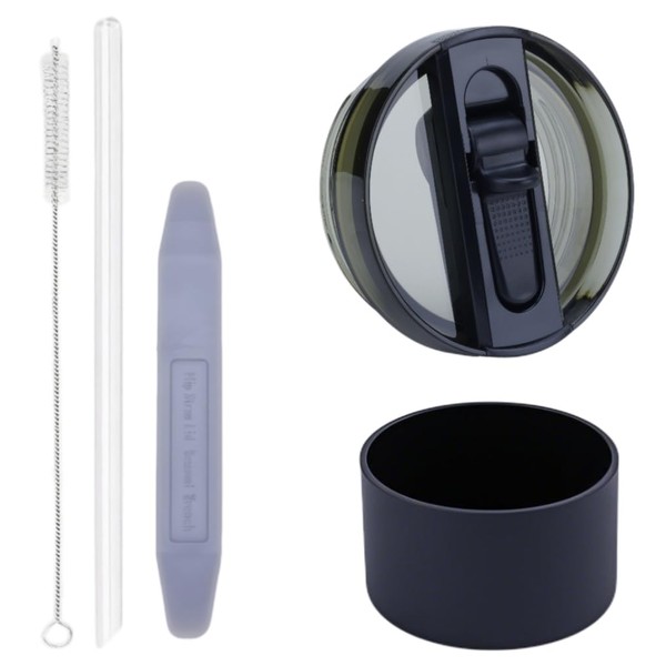 40oz Tumbler Detachable Flip Straw Lid for Cup Accessory, Leak
