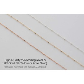 Push Present for Wife, Ready To Gift Jewelry with Meaningful Message For New Mom from Husband (Satellite Necklace)