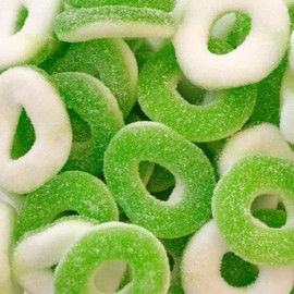 Gummy and Fizzy Ring Sweeets Halal (Gummy Friendship Rings, 200g)