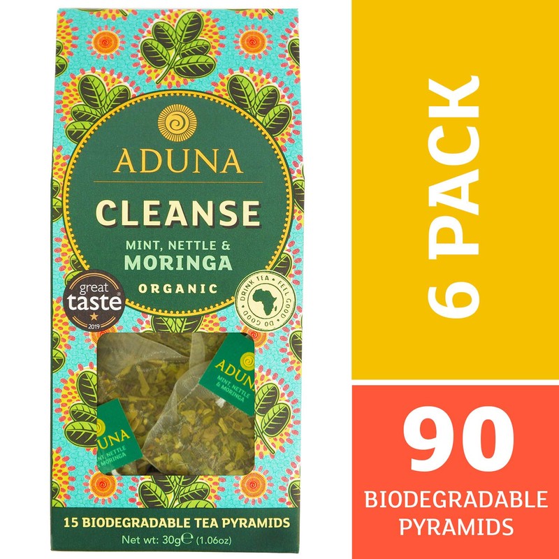 Aduna Cleanse | Super-Tea | Moringa, Mint & Nettle |