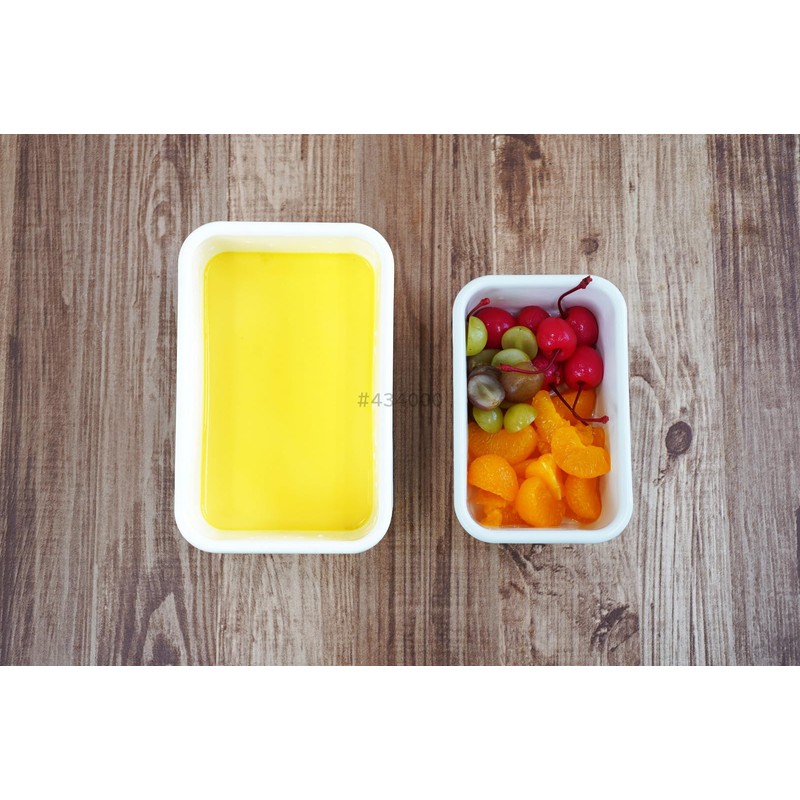 Fuji Hollow Miffy & Animals Shallow Shape Square Container M