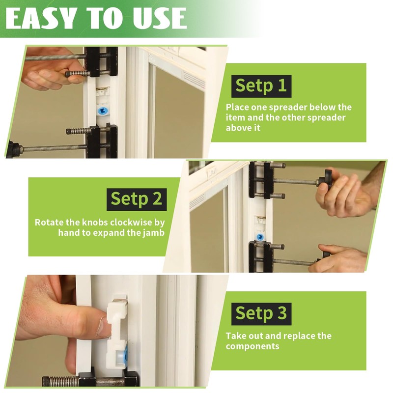 AUTOVIC Window Tool Jamb Stretcher Set for Vinyl Jamb Stretcher