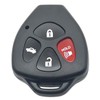 Key Fob Shell Replacement Key Cover Case Fit for Toyota