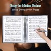 Sheet Music Folders Choir Binder: Piano Music Sheet Holder Storage