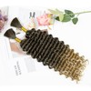 Deep Wave Bulk hair for Braiding Wet and Wavy Micro