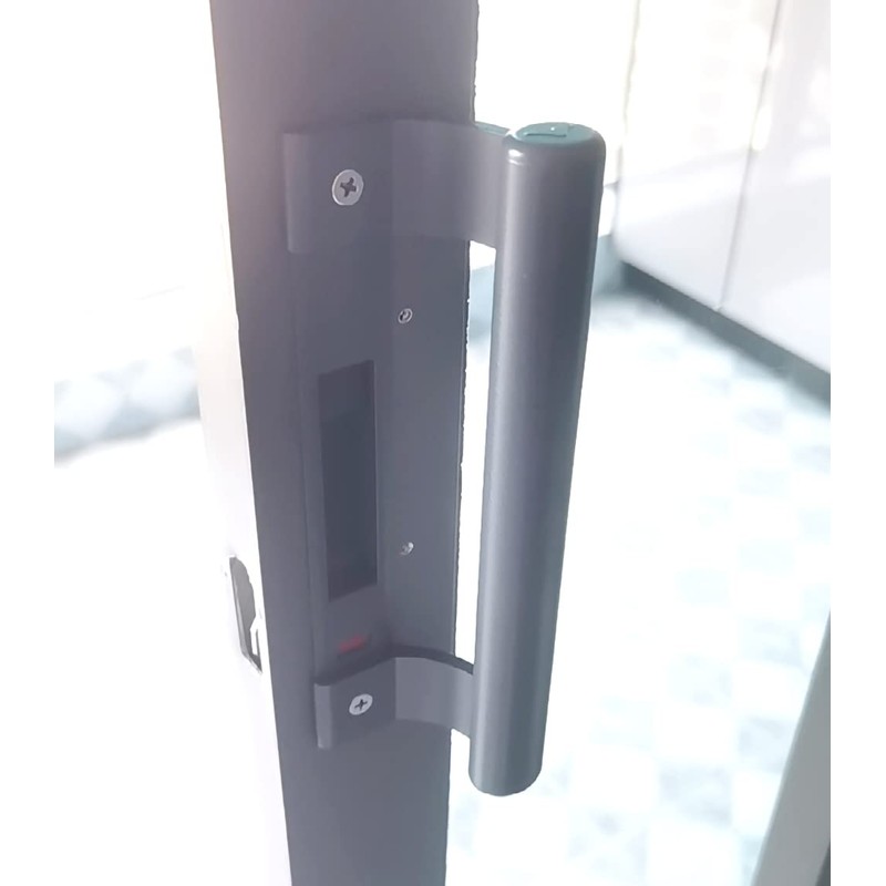 KAFENDA YUM Grey Aluminium Alloy Handle Balcony Sliding Door Handle