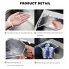 JGFJGF 304 Stainless Steel Rust-Resistant Kitchen Sink Strainer Triangular Drain