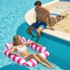 Inflatable Pool Floats Adult, 4-in-1 Multi-Purpose Pool Float Rafts Water