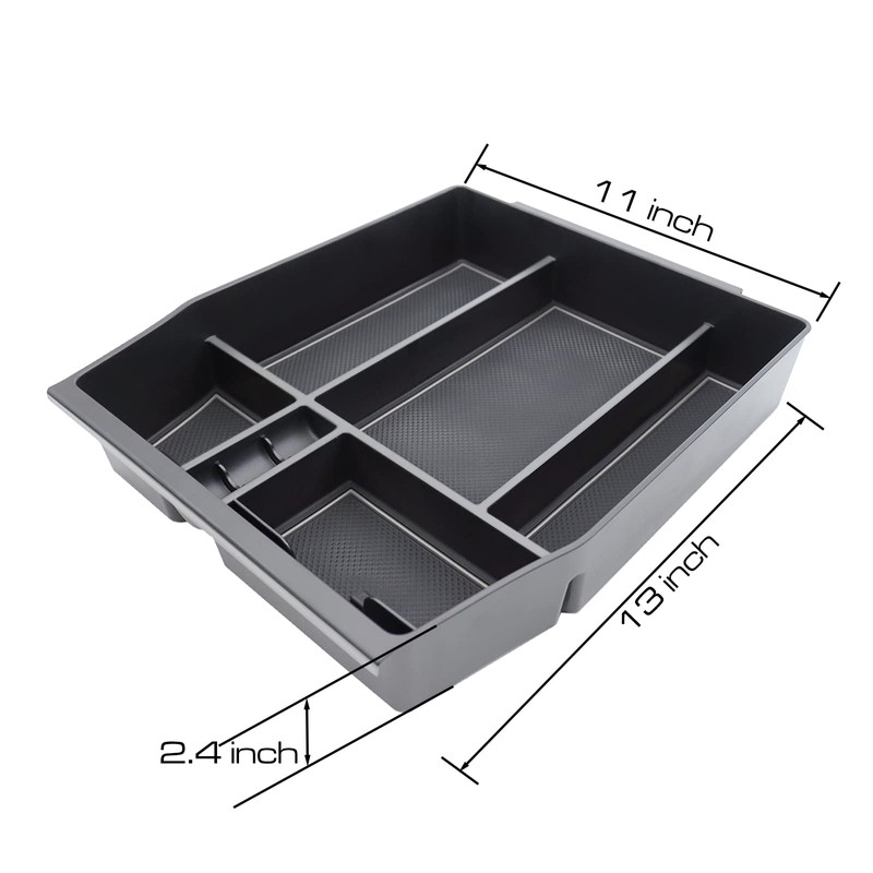 SENSHINE Center Console Organizer Tray for Ford F150 2021 2022
