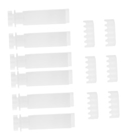 ABOOFAN Vertical Blind Stem Replacement Kit 6 Sets Plastic Blinds Carrier for Window Coverings