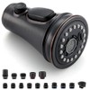 Kitchen Faucet Replacement Spray Head - with 15 Adapters, Pull