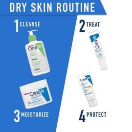 CeraVe Moisturising Cream for Dry to Very Dry Skin with 3 Essential Ceramides and Hyaluronan 340 g