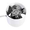 Inline Duct Fan Exhaust Ventilation Home Indoor Air Vent Cooling