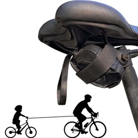 JAMUILS Bicycle Tow Rope Children Retractable, Ultralight and Portable Bicycle Pull System, Children's Bicycle Cycling Stretch Pull Strap Bicycle Accessories