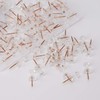 100 Pcs Plastic Heads Steel Tips Thumb Nails for Map