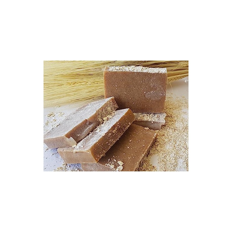 Jabones Artesanales Avena Leche y Miel Handmade Oatmeal Milk Honey