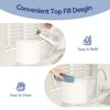 raydrop Humidifiers for Bedroom, 3.0L Cool Mist Humidifiers for Large