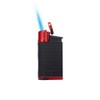 Colibri EVO Angled Single Jet Flame Butane Lighter, Windproof &