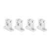 4 Pcs Rail Guide Support Aliminum Alloy Linear Motion Bracket