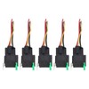 5Pcs Automotive Relay 12V DC 30A 4 Pin 4 Wire