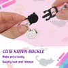 4pcs Cat Collars, Kitten Collars with Bells and Pendant, Quick