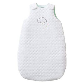 VERTBAUDET Baby Sleeping Bag for Newborn & Premature Babies Organic Cotton, White
