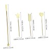 Healeved 4pcs Manicure Mixing Tools Nail Gel Rods for Nail