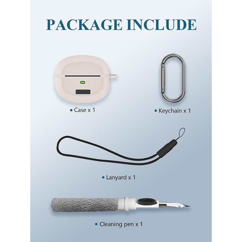 Case for Baseus Bowie MC1 Open-Ear Headphones, WUNIAK More fitted