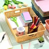 8 Pack Boho Plastic Turn in Paper Trays for Classroom